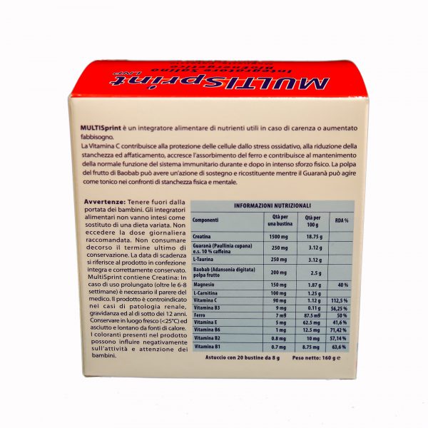Multi Sprint Integratore Salino Naturale